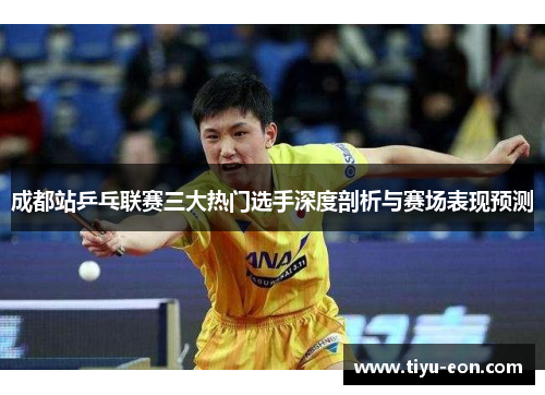 成都站乒乓联赛三大热门选手深度剖析与赛场表现预测