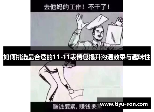 如何挑选最合适的11-11表情包提升沟通效果与趣味性
