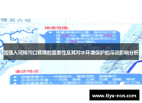 加强入河排污口管理的重要性及其对水环境保护的深远影响分析
