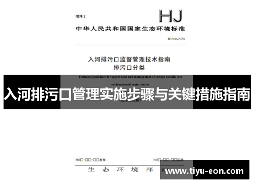 入河排污口管理实施步骤与关键措施指南