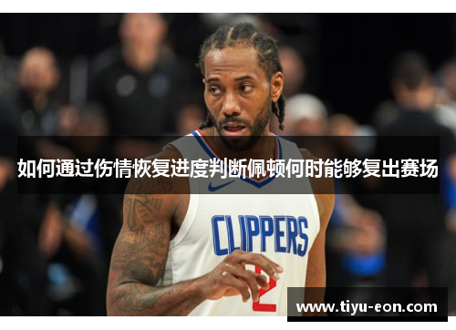 如何通过伤情恢复进度判断佩顿何时能够复出赛场